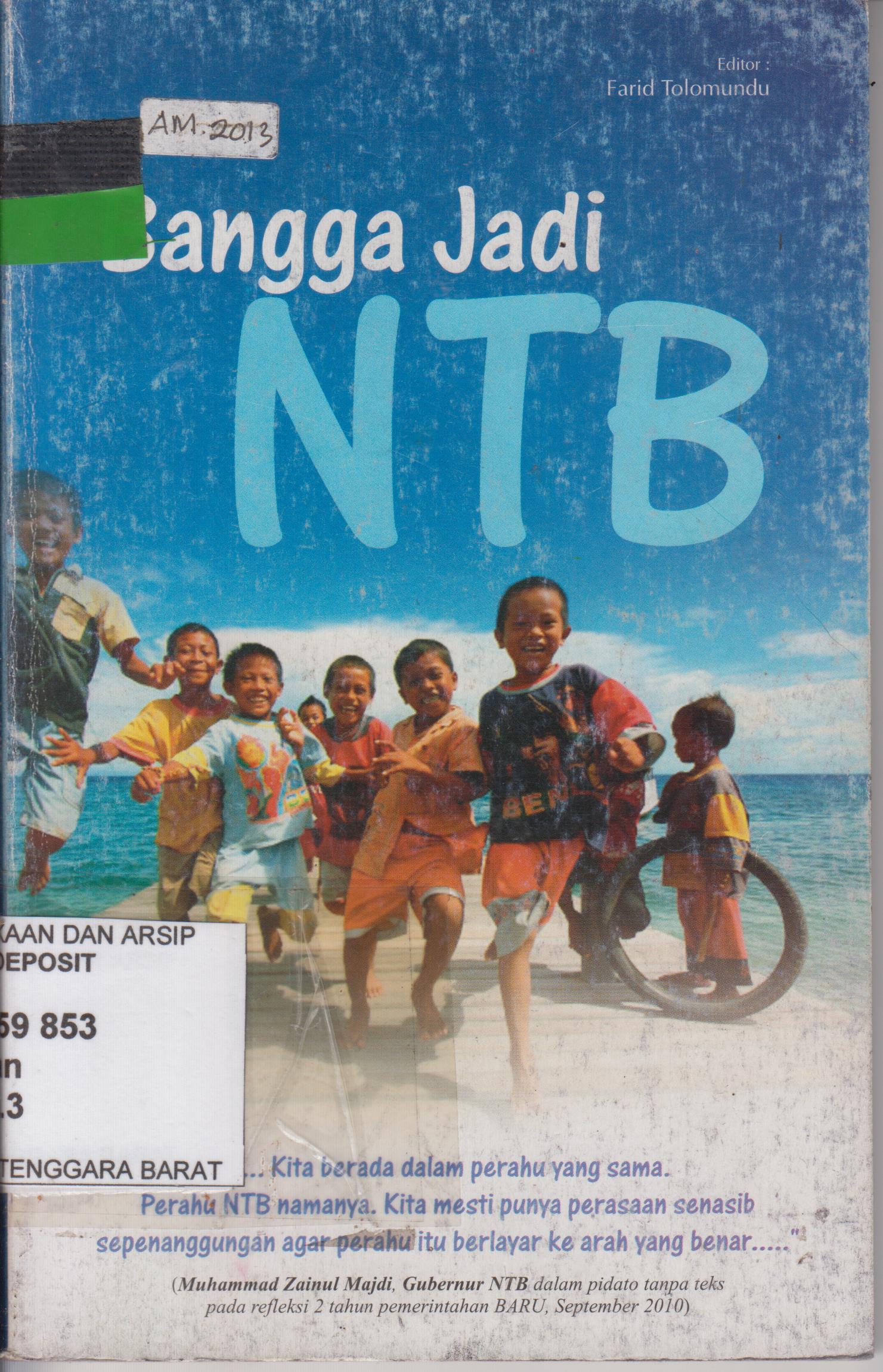 Cover Bangga Jadi NTB