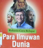 Cover Rahasia cara belajar :  Para ilmuwan dunia / Ricard Decaprio; Editor, @Dion_yulianto
