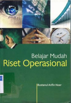 Cover Belajar mudah riset operasional / Bustanul Arifin Noer
