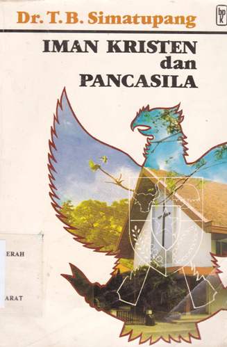 Cover Iman kristen dan pancasila / DR. T.B. simatupang