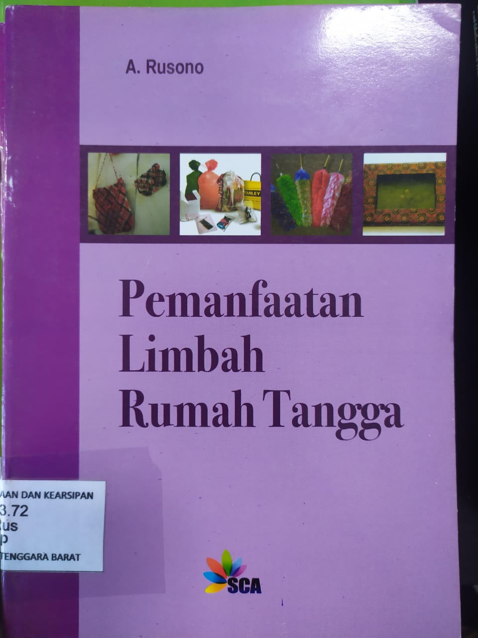 Cover Pemanfaatan Limbah Rumah Tangga / Rusono A.