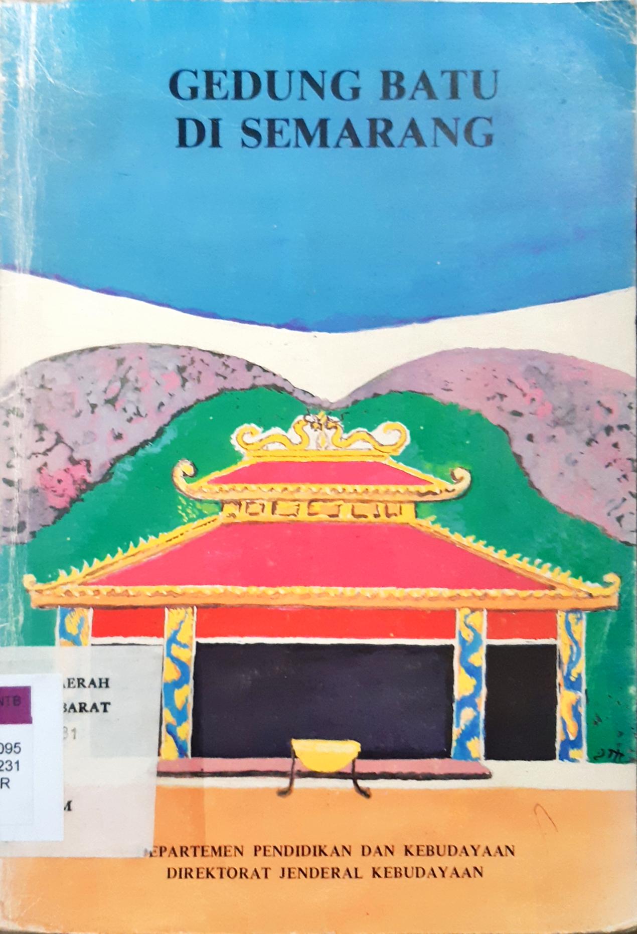 Cover Gedung batu di semarang / Titi Suerya