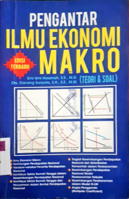 Cover Penganttar ilmu ekonomi makro :  Teori dan soal / Erni Umi Hasanah