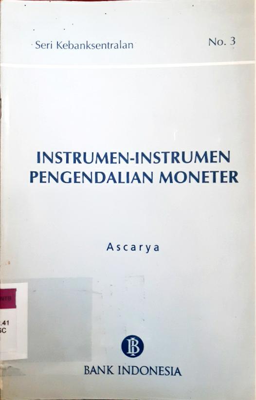 Cover Instrumen-instrumen pengendalian moneter / Ascarya