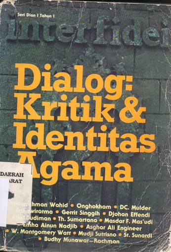 Cover Dialog : kritik & identitas agama / Abdurrahman Wahid dkk.
