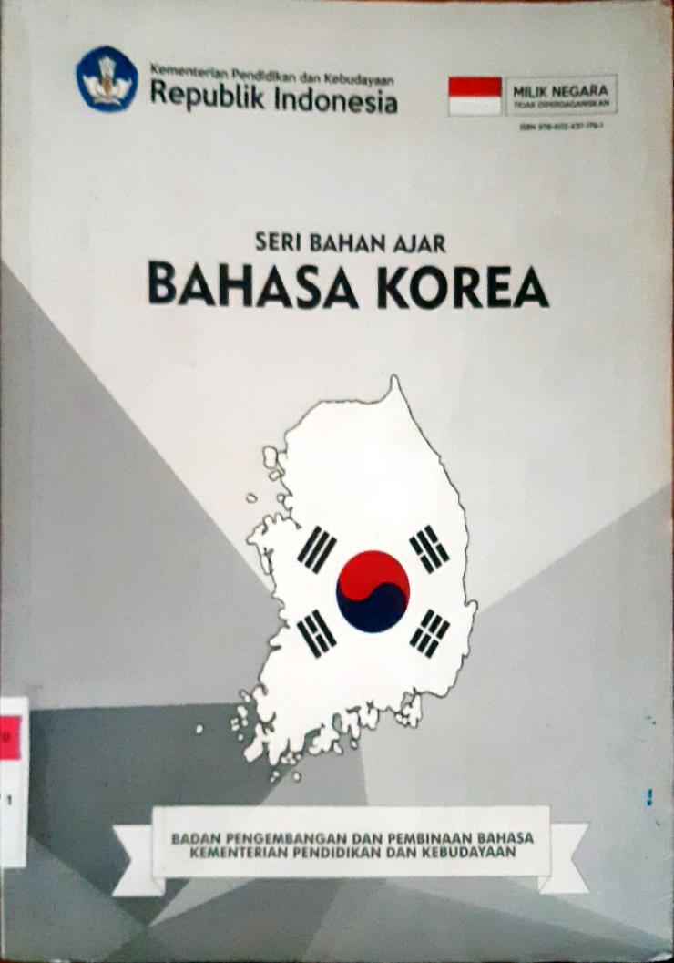 Cover Seri Bahan Ajar Bahasa Korea