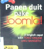 Cover Panen duit pake joomla :  5 langkah cepat bikin toko online laku banget / Suhartono