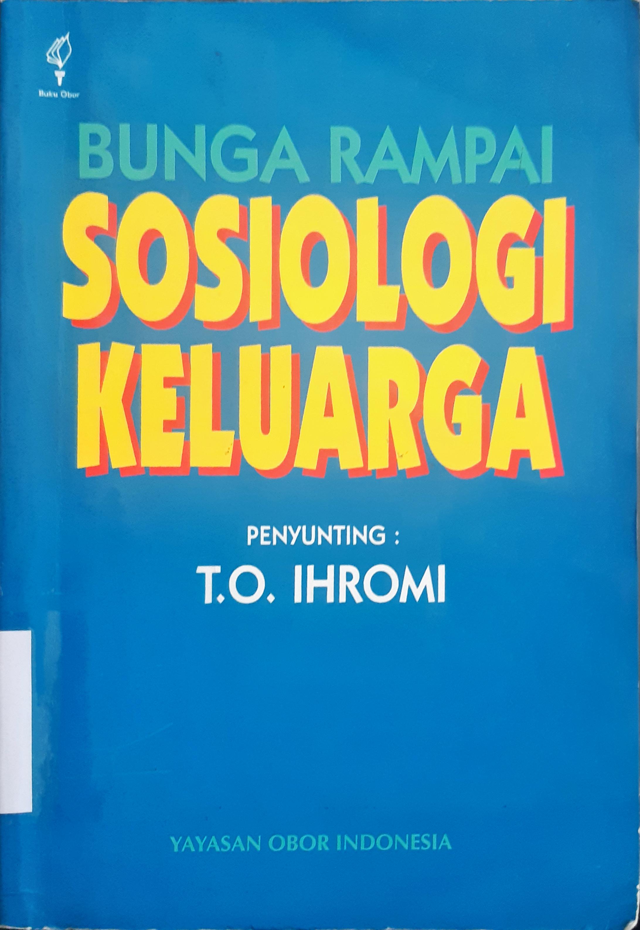 Cover Bunga rampai sosiologi keluarga