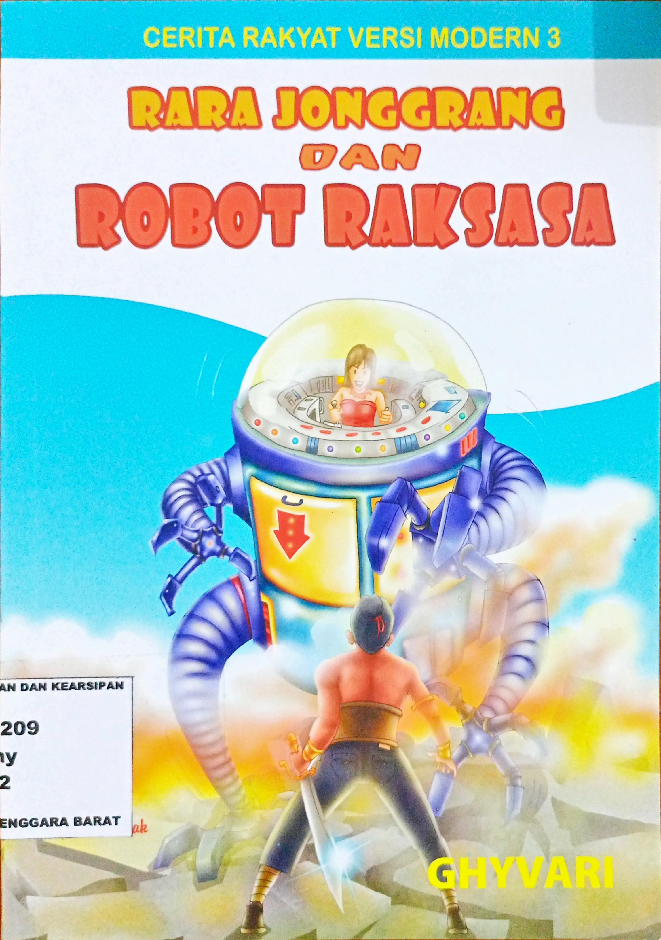 Cover Rara Jongrang dan Robot Raksasa / Ghyvari