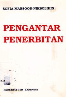 Cover Pengantar penerbitan / Sofia Mansoor