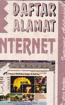 Cover Daftar alamat internet / Mico Pardosi