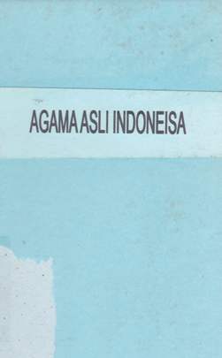 Cover Agama asli Indonesia / R. Subagyo