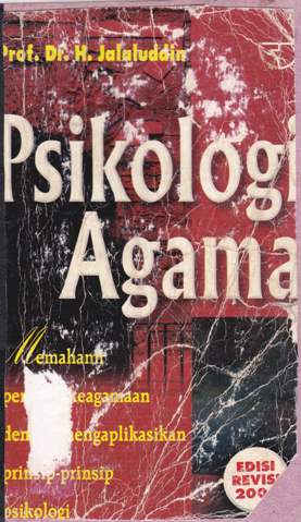 Cover Psikologi agama :  Sebuah pengantar / Jalaludin Rakhmat