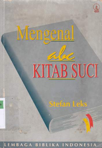 Cover Mengenal ABC Kitab Suci / Stefan Leks.