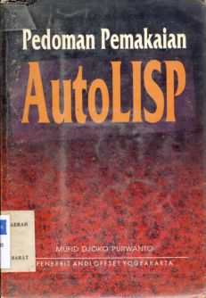 Cover Pedoman pemakaian autolisp / Mufid Joko Purwanto