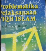 Cover Problematika pelaksanaan fiqih Islam, / Nazar Haji Bakri