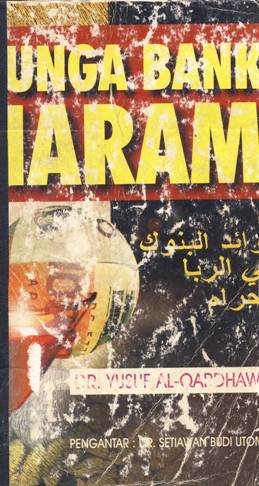 Cover Bunga Bank Haram / Dr. Yusuf Al-Qardhawi; Penerjemah, Dr. Setiawan Budi Utomo