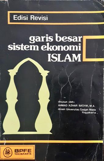 Cover Garis besar sistem ekonomi Islam / Ahmad Azhar Basyir