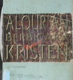 Cover Al-Quran berbicara tentang kristen / Prof. Dr. H. Imam Mukhlas Masyhud SM