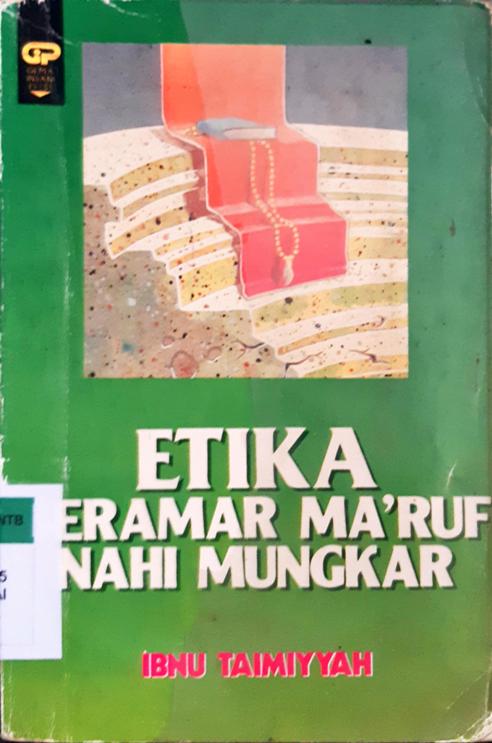 Cover Etika beramar ma'ruf nahi mungkar / Ibnu Taimiyah