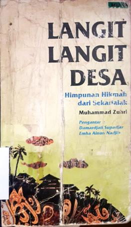 Cover Langit-langit desa :  Himpunan hikmah dari sekarjalak / Muhammad Zuhri
