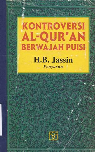 Cover Kontroversi Al-Qur'an berwajah puisi, / H.B.Jassin; Editor Ready Susanto