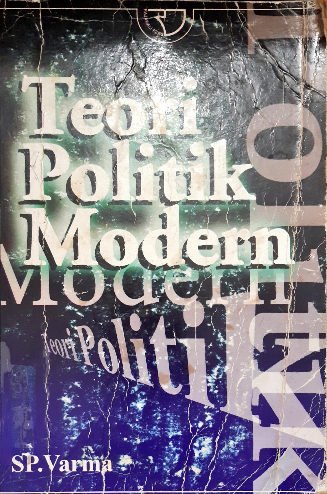 Cover Teori politik modern. / SP. Varma