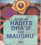 Cover Silsilah hadist dhaif dan mandhu, Muhammad Nashiruddin Al-Albani
