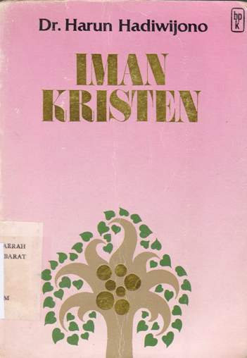 Cover Iman kristen / Dr.H. Hadiwijono