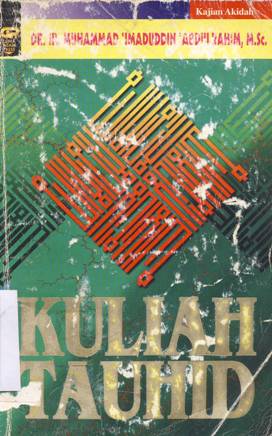 Cover Kuliah Tauhid, Imaduddin Abdurahim