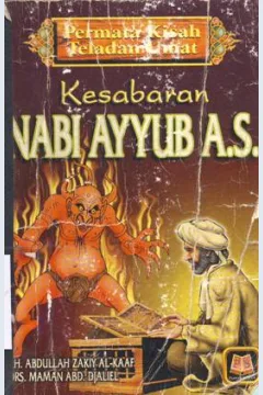 Cover Kesabaran Nabi Ayyub A.S, K.H Abdullah Zakiy Al-Kaaf