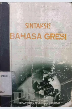 Cover Sintaksis Bahasa Gresi / Theodorus T. Purba
