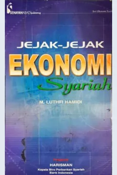 Cover Jejak-jejak ekonomi syariah / M. Luthfi Hamidi
