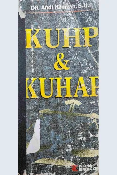 Cover KUHAP dan KUHP / Andi Hamzah