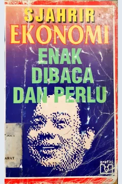 Cover Ekonomi enak di baca dan perlu, Sjahrir / Sjahrir