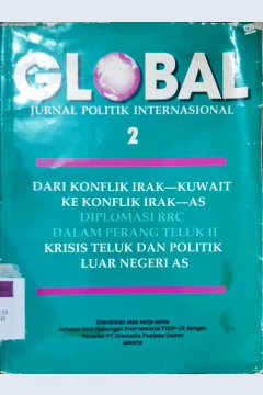 Cover Global jurnal politik internasional.