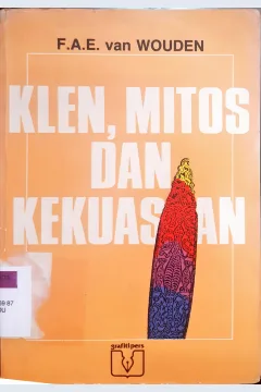 Cover Klen, mitos dan kekuasaan, :  Struktur sosial Indonesia bagian timur, / F.A.E Van Wouden; alih bahasa Indra Kusuma