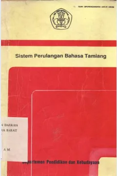 Cover Sistem perulangan bahasa Tamiang, / Husni Yusuf A. Husni Yusuf A. Munad M. Ajies