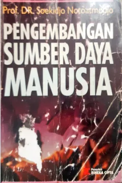 Cover Pengembangan sumber daya manusia / Soekidjo Notoatmodjo