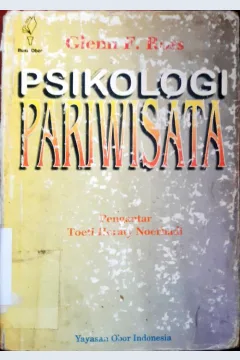 Cover Psikologi pariwisata / Glenn F Ross; penerjemah, Marianto Samosir