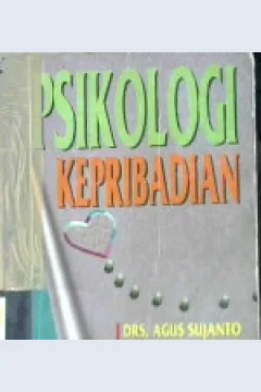 Cover Psikologi kepribadian, Agus Sujanto