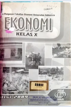 Cover Pengetahuan sosial ekonomi kelas x, Hendro Prabowo / Hendro Prabowo