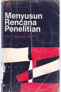 Cover Menyusun rencana penelitian / Drs. Tatang H. Amirin