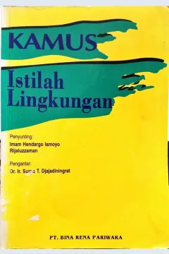 Cover Kamus istilah lingkungan