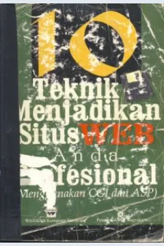 Cover Sepuluh teknik menjadikan situs web anda profesional