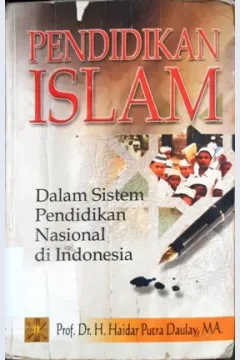 Cover Pendidikan Islam, Dalam sistem pendidikan nasional di Indonesia