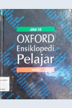 Cover Oxford ensikolopedi pelajar jilid 10 :  Indeks