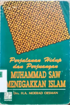 Cover Perjalanan hidup dan Perjuangan Muhammad SAW menegakkan Islam, / Drs.H.A.Moerad Oesman