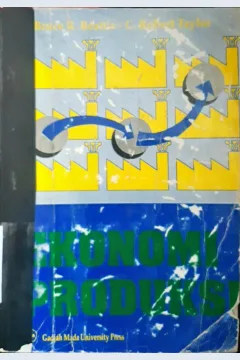 Cover Ekonomi produksi / Bruce R. Beattie, C. Robert Taylor