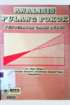 Cover Analisis pulang pokok / Drs. Agus Ahyari